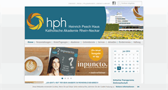 Desktop Screenshot of heinrich-pesch-haus.de